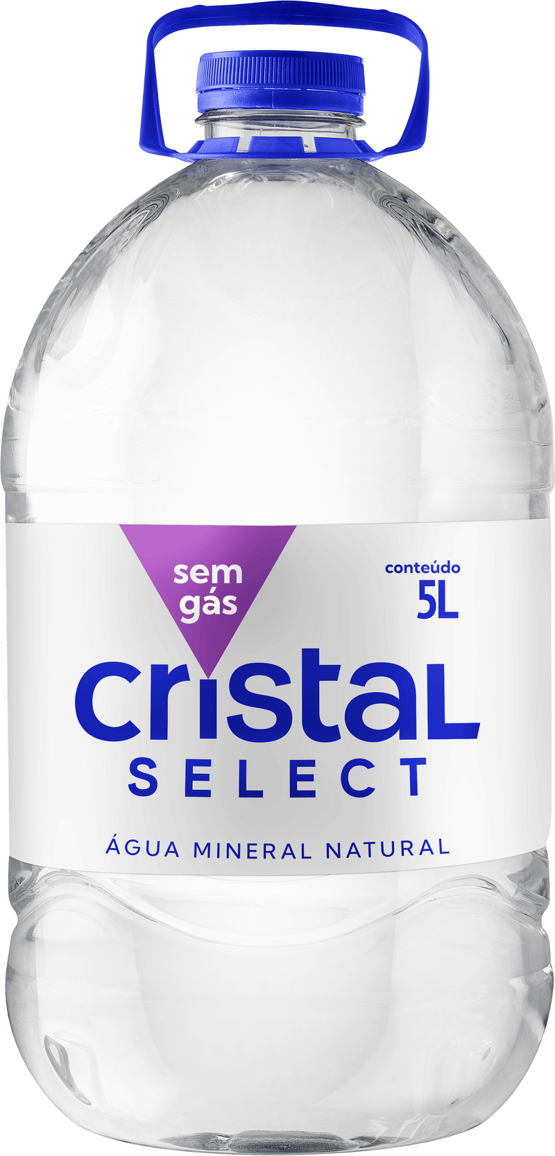 ÁGUA CRISTAL 5 LITROS (PACK 02 UNIDADE)