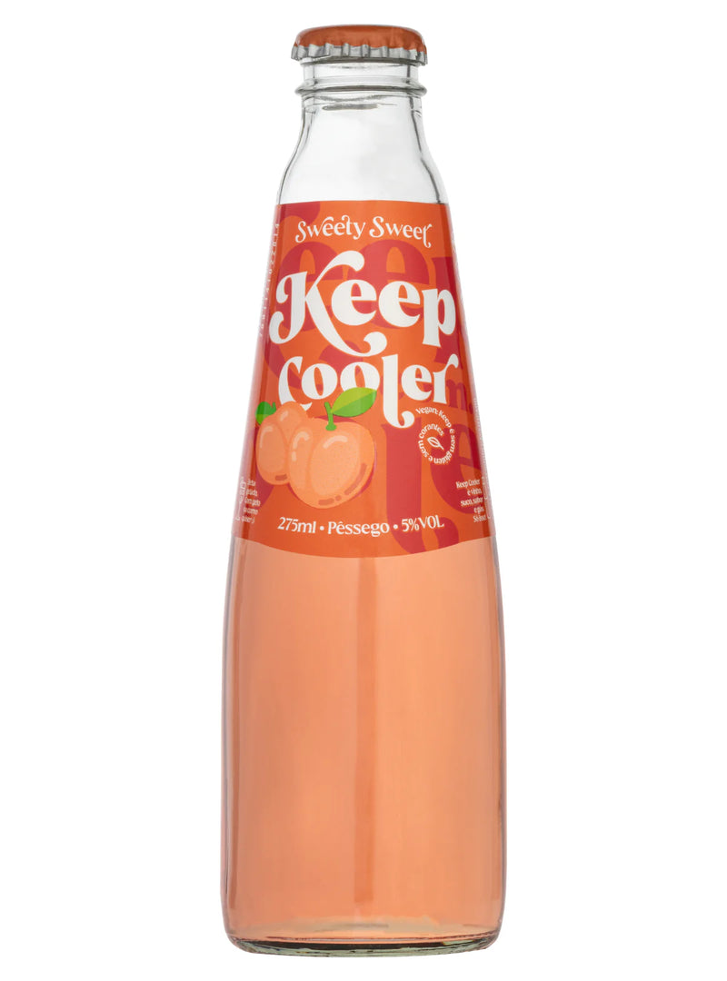 KEEP COOLER PÊSSEGO 275ML FARDO COM 6 UNIDADES