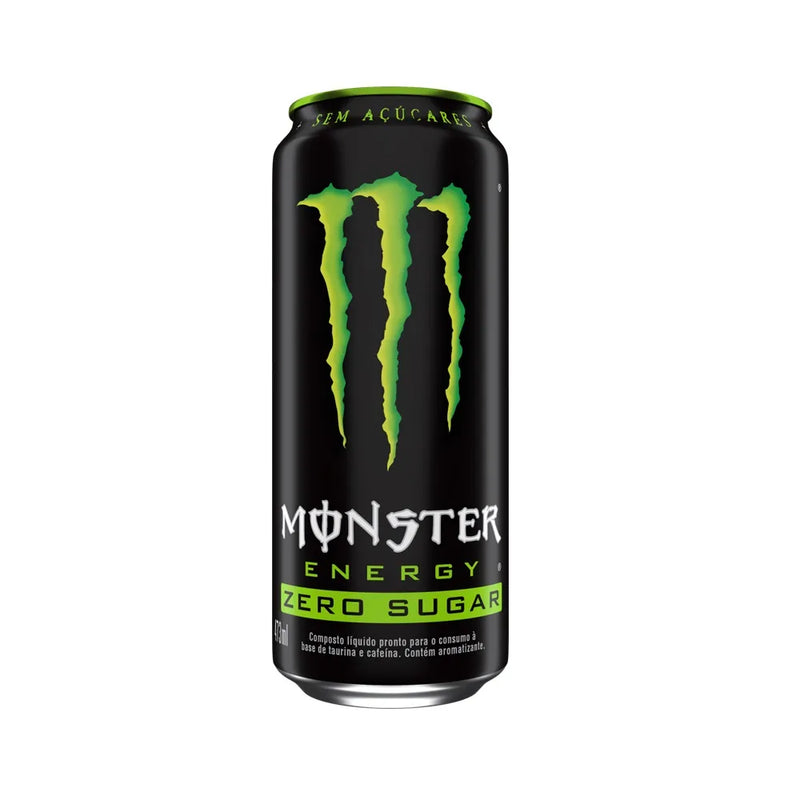 Energético Monster Energy Zero 473mL - Fardo com 6 Unidades