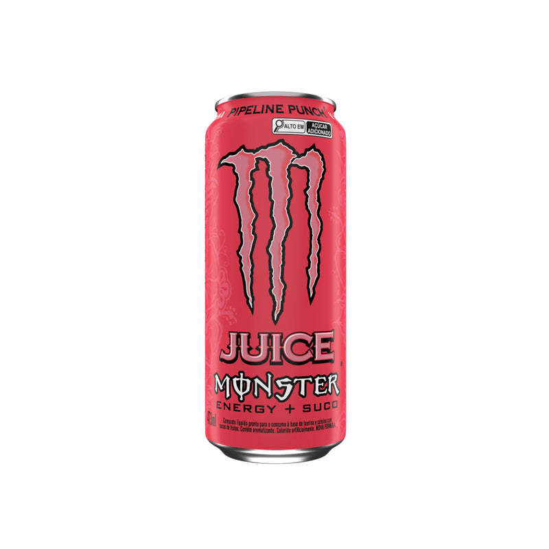 Energético Monster Pipeline Punch 473mL - Fardo com 6 Unidades