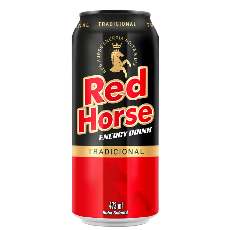 ENERGÉTICO RED HORSE LATA 473ML PACOTE COM 6 UNIDADES