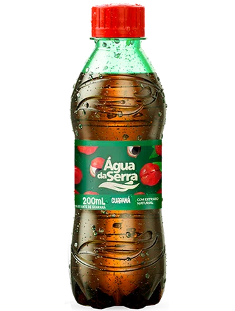 REFRIGERANTE ÁGUA SERRA GUARANÁ 200ML PET PACOTE COM 12 UNIDADES