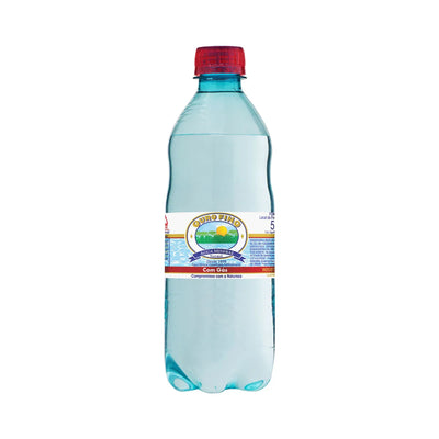 ÁGUA OURO FINO 500ML C/GÁS PACOTE COM 12 UNIDADES