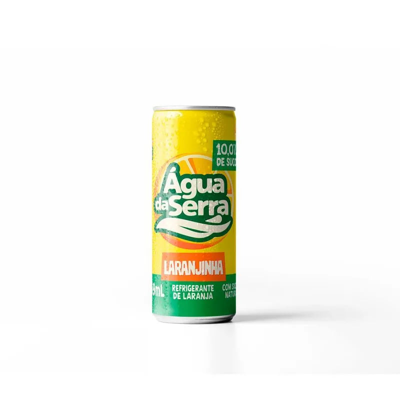 REFRIGERANTE ÁGUA SERRA LARANJINHA 200ML PET PACOTE COM 12 UNIDADES