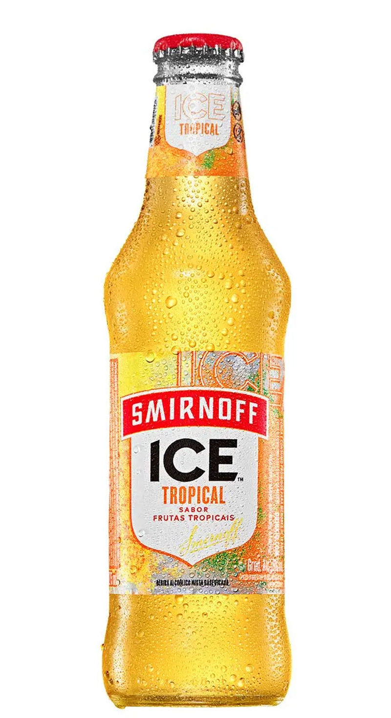 ICE SMIRNOFF TROPICAL 275ML FARDO COM 6 UNIDADES