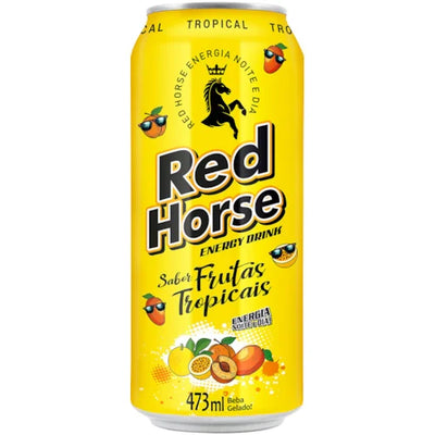 ENERGÉTICO RED HORSE LATA FRUTAS TROPICAIS 473ML PACOTE COM 6 UNIDADES