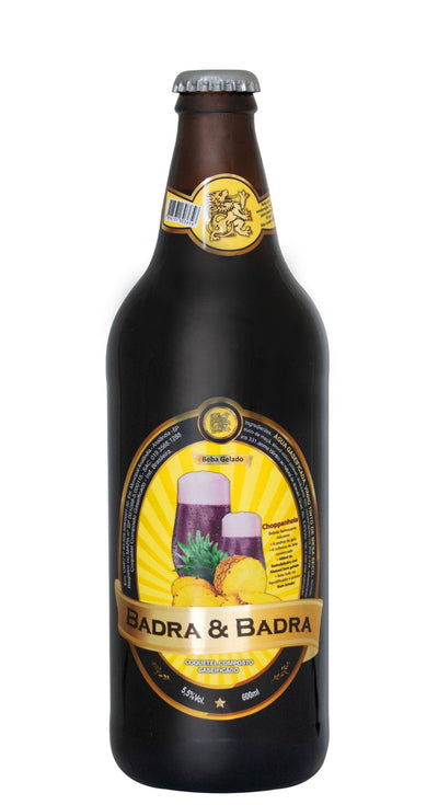 CHOPP VINHO BADRA ABACAXI 600ML FARDO COM 6 UNIDADES