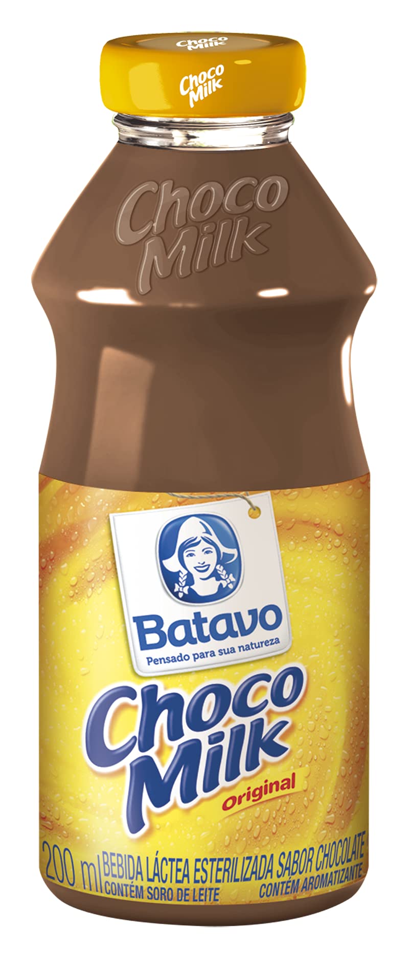 CHOCOMILK GARRAFA 200ML CAIXA COM 24 UNIDADES