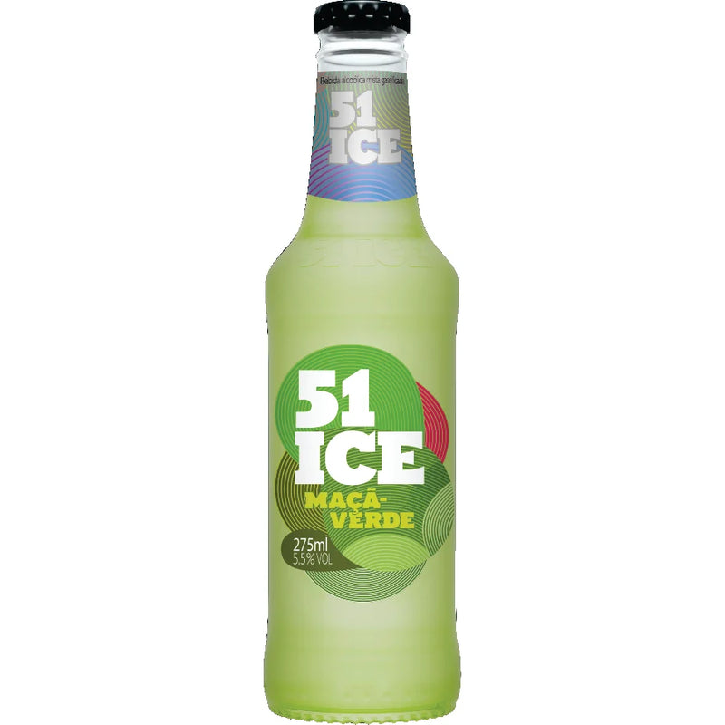 ICE 51 MAÇÃ VERDE 275ML FARDO COM 6 UNIDADES