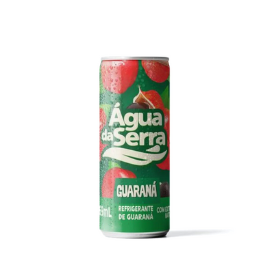 REFRIGERANTE ÁGUA SERRA GUARANÁ LATA 269ML PACOTE COM 12 UNIDADES
