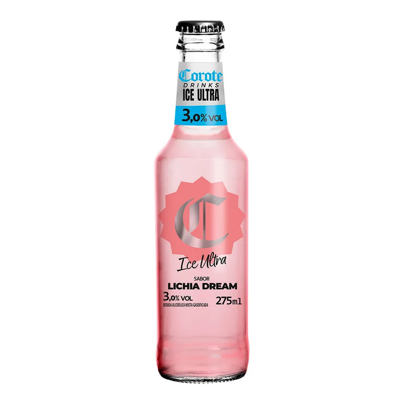 ICE COROTE ULTRA LICHIA 275 ML FARDO COM 6 UNIDADES