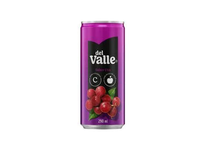 Suco Del Valle 290 mL Lata Uva - Fardo com 6 Unidades