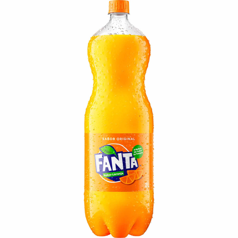 Refrigerante Fanta Laranja 2L - Fardo com 6 Unidades