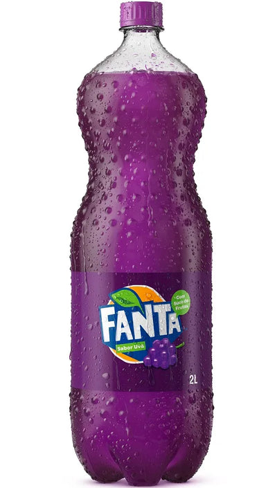 Refrigerante Fanta Uva 2L - Fardo com 6 Unidades