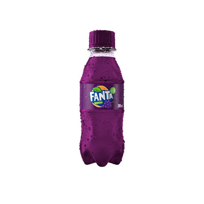 Refrigerante Fanta Uva 200mL - Fardo com 12 Unidades