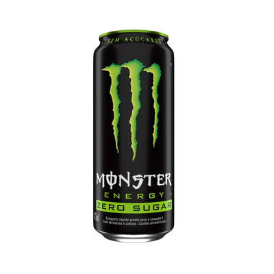 Energético Monster Energy Zero 473mL - Fardo com 6 Unidades