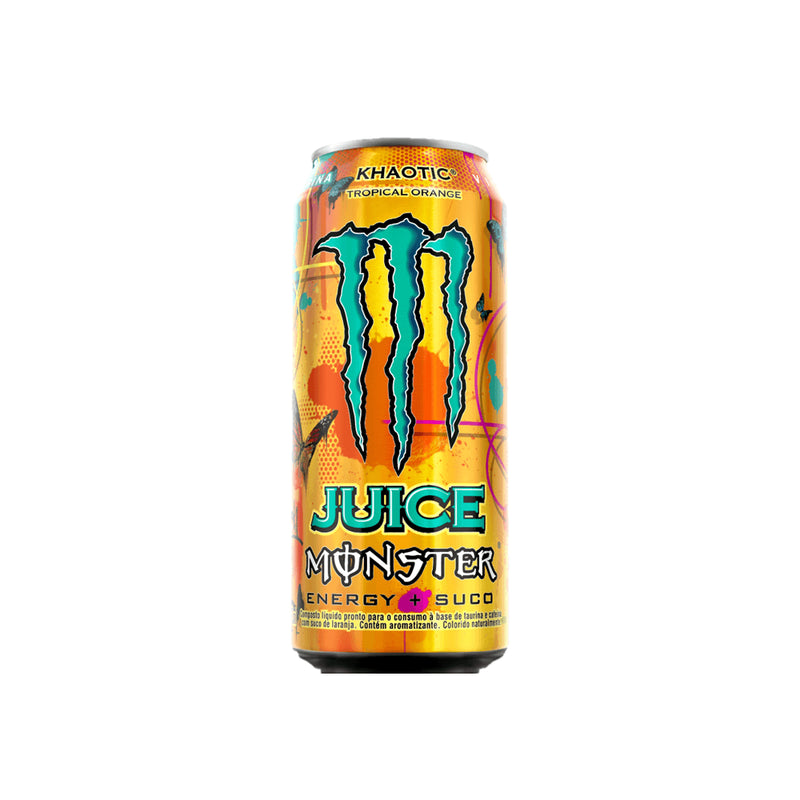 Energético Monster Khaotic 473mL - Fardo com 6 Unidades