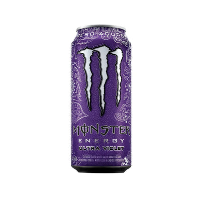 Energético Monster Ultra Violet 473mL - Fardo com 6 Unidades
