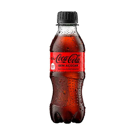 COCA-COLA ZERO 200ML PET FARDO COM 12 UNIDADES