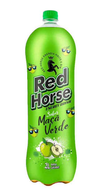 ENERGÉTICO RED HORSE MAÇÃ VERDE 2LT PET FARDO COM 6 UNIDADES