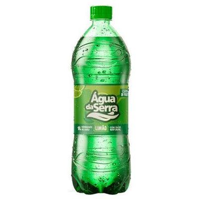 REFRIGERANTE ÁGUA SERRA LIMÃO 1L PET PACOTE COM 12 UNIDADES