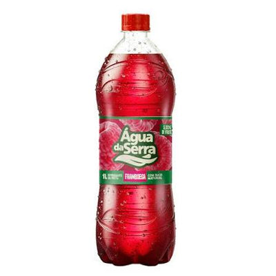 REFRIGERANTE ÁGUA SERRA FRAMBOESA 1L PET PACOTE COM 12 UNIDADES