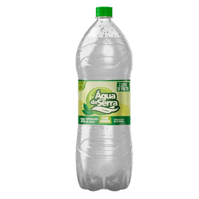 ÁGUA SERRA SODA 2 LITROS PET FARDO COM 6 UNIDADES